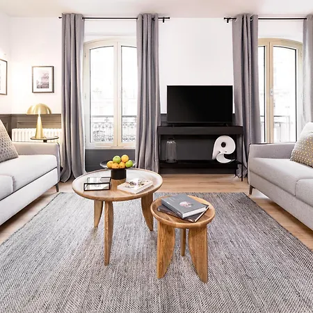 Livinparis - Luxury A/c 3 Bedrooms Opera Iii Apartment Paris