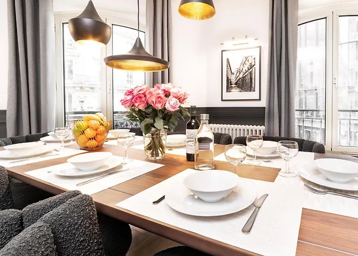Livinparis - Luxury Ac 3 Bedrooms Opera Iii Paříž