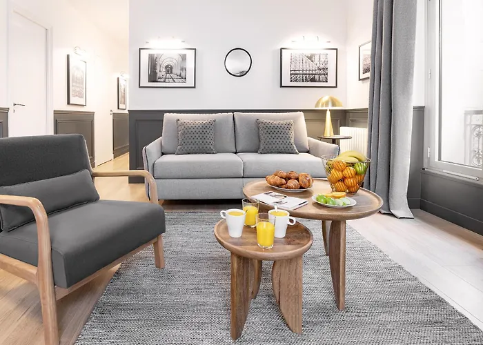 Livinparis - Luxury Ac 3 Bedrooms Opera Iii